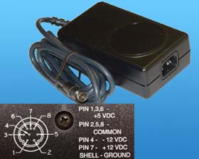 5V @4A, +-12VDC AULT DESKTOP POWER SUPPLY
